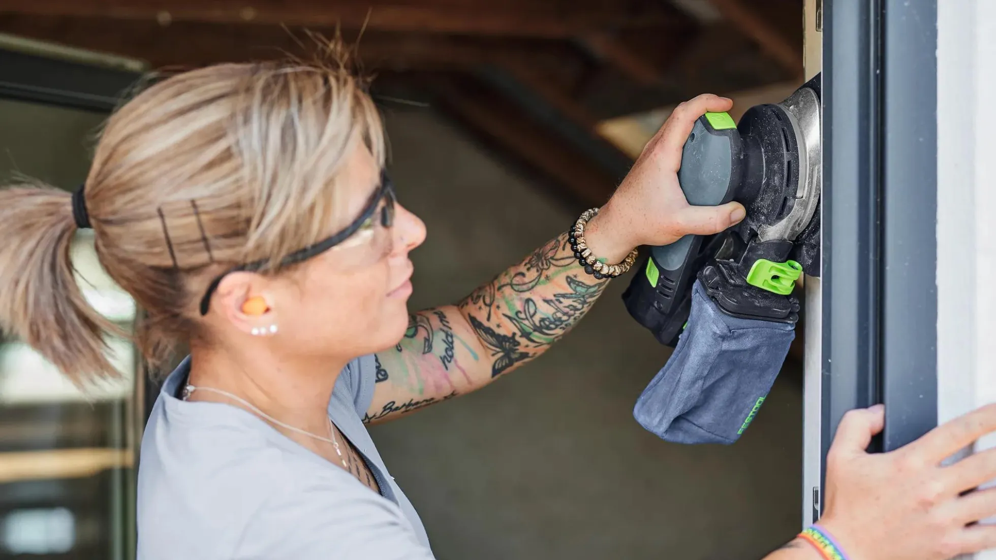 Festool Akku-Deltaschleifer DTSC 200-Basic