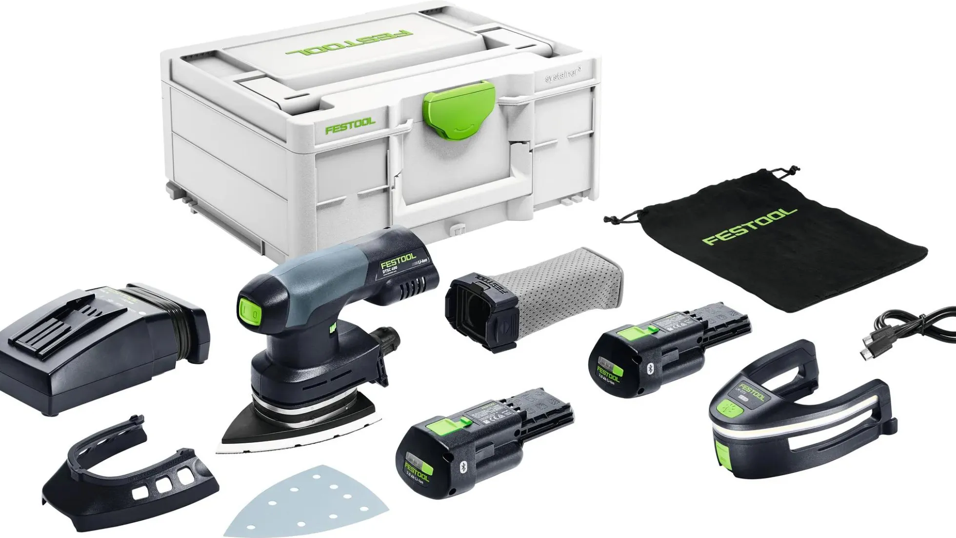 Festool Akku-Deltaschleifer DTSC 400 3,0 I-Plus