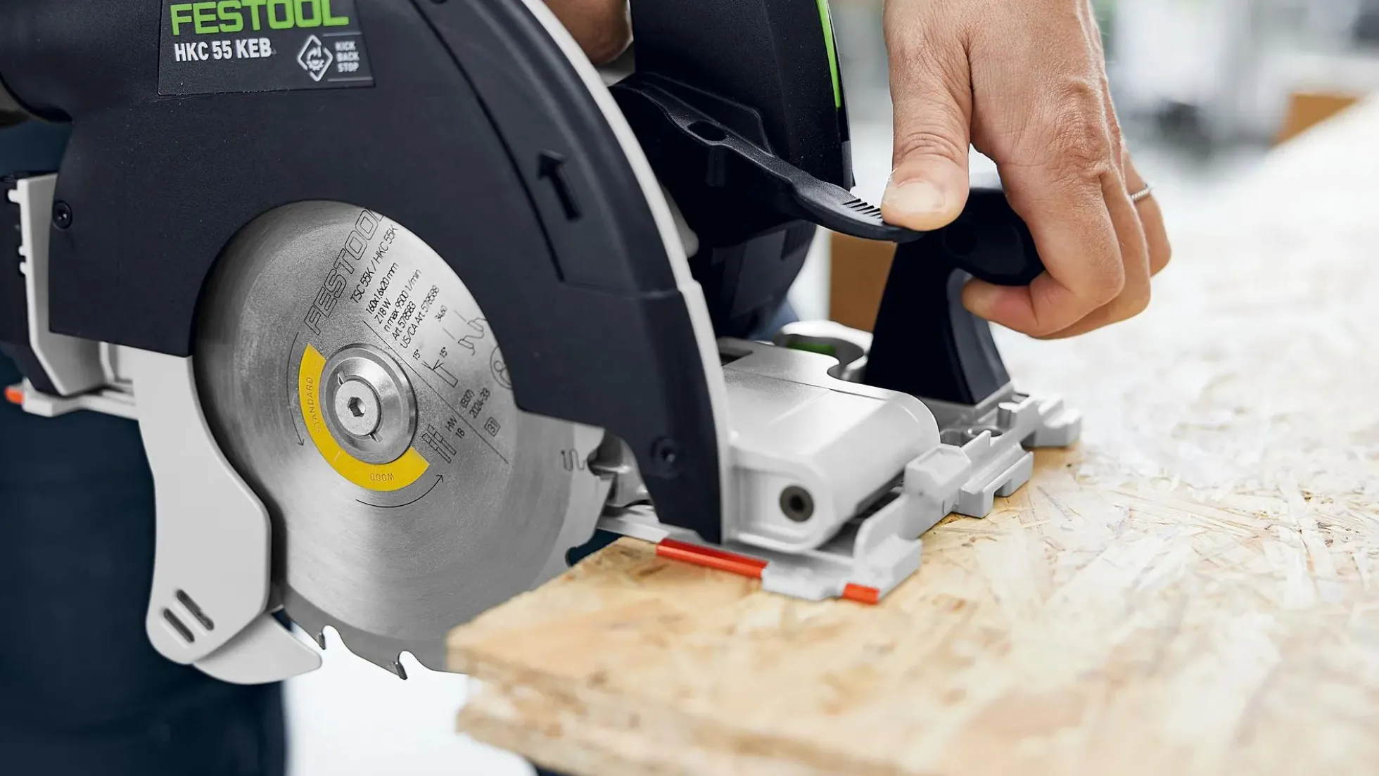 Festool Akku-Handkreissäge HKC 55 KEB-Basic