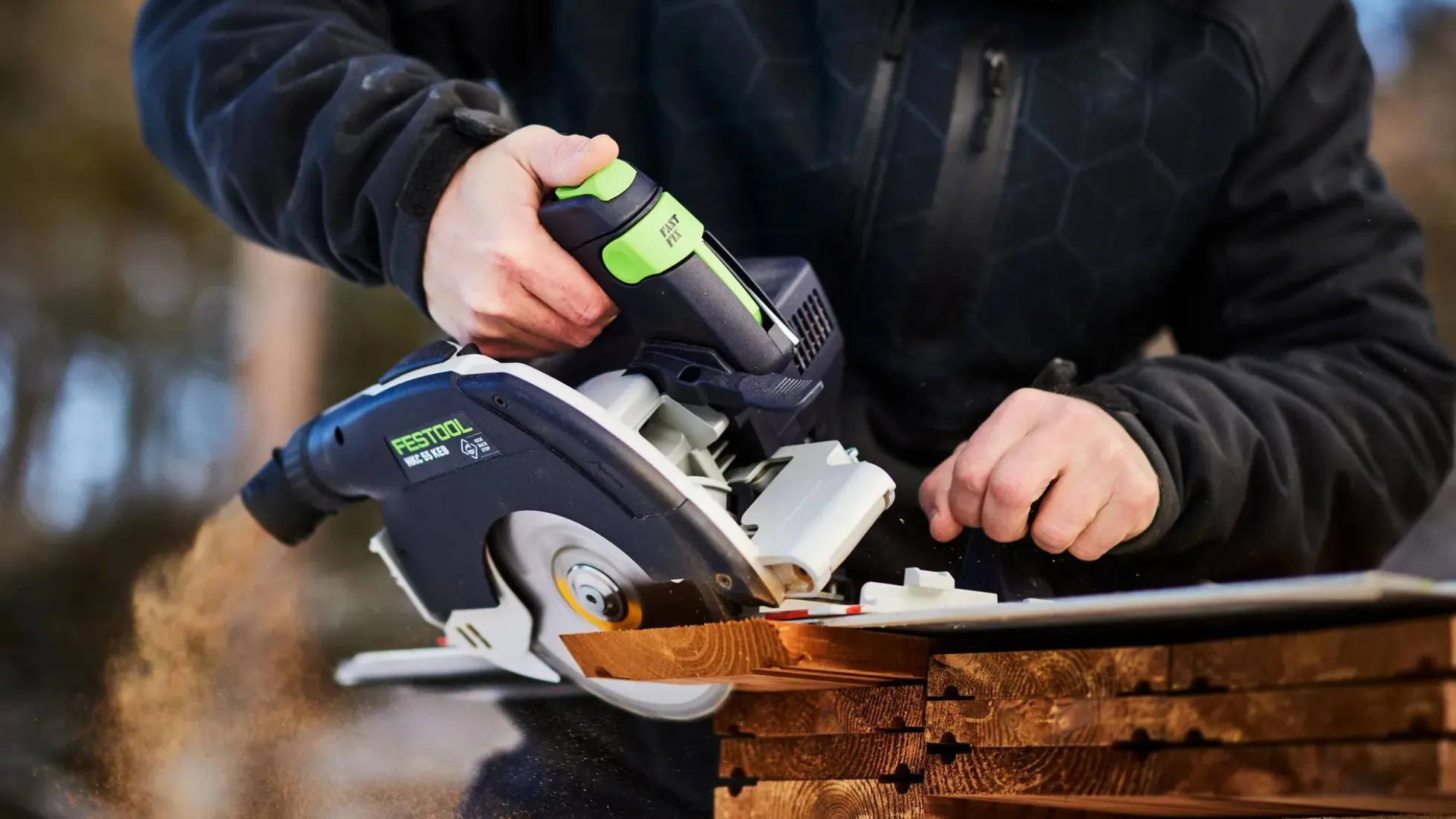 Festool Akku-Handkreissäge HKC 55 KEB-Basic