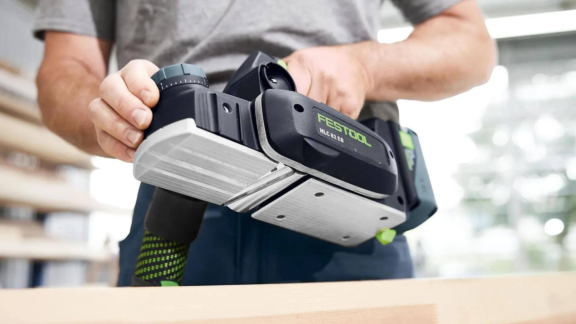 Festool Akku-hobel HLC 82 EB-Basic-Set