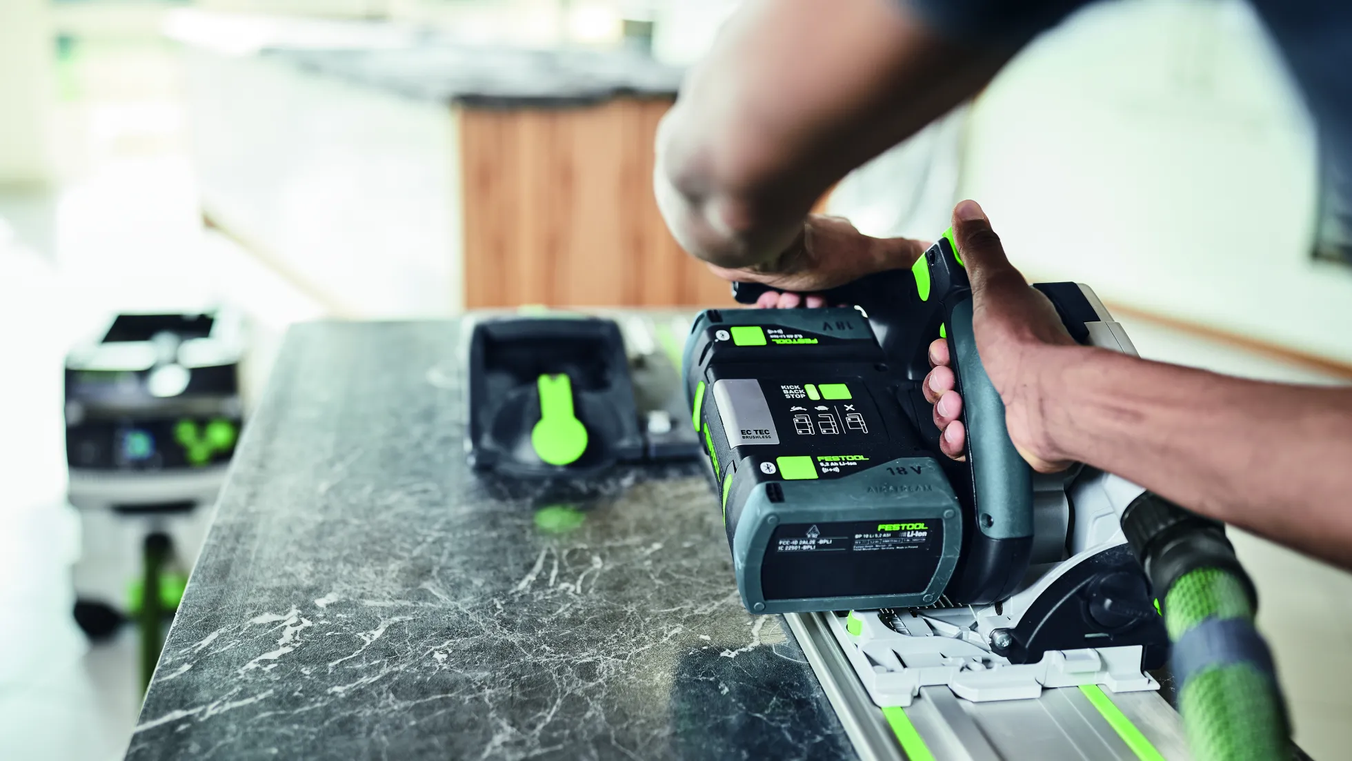 Festool Akku-Tauchsäge TSC 55 KEB-Basic