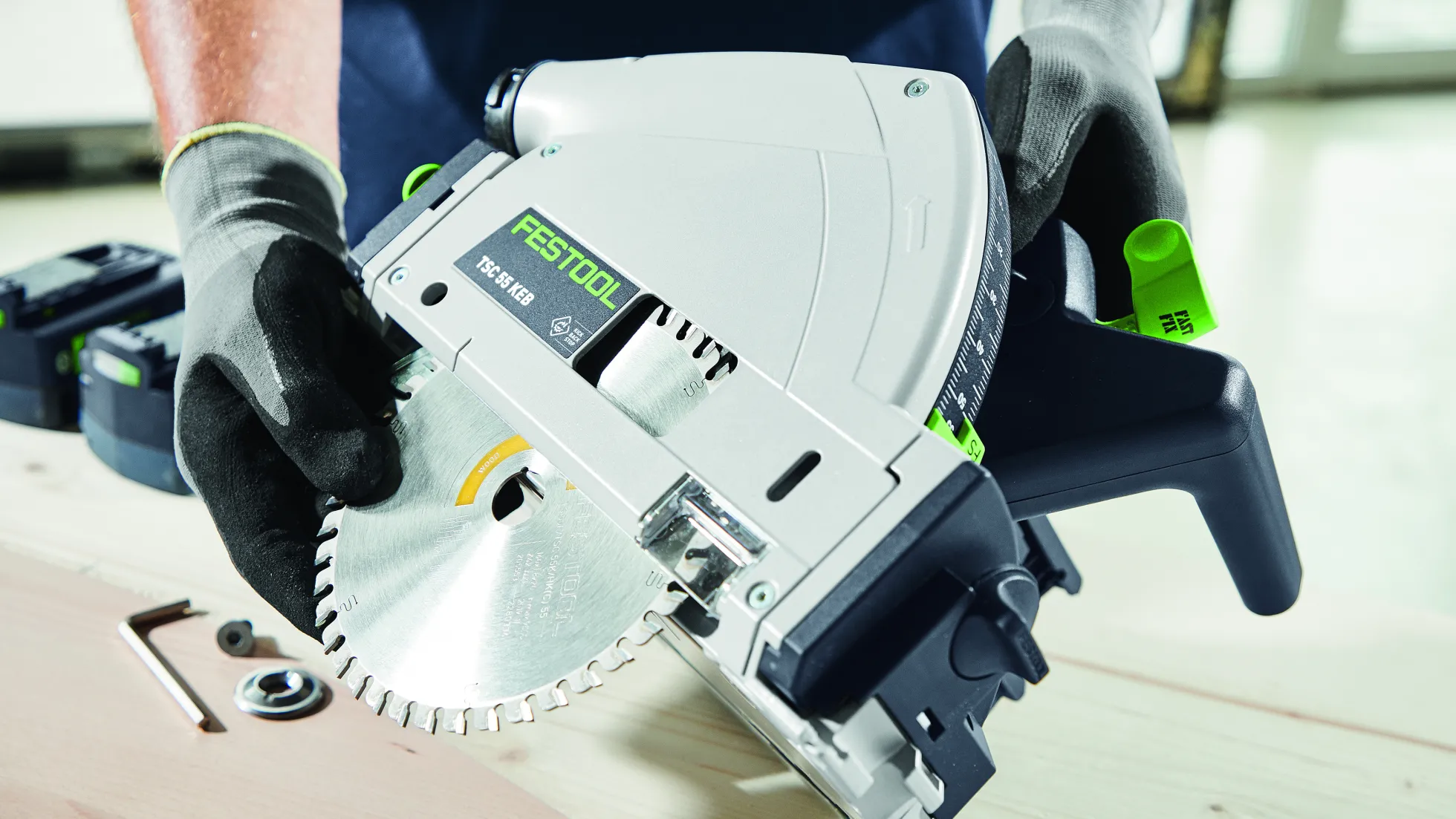 Festool Akku-Tauchsäge TSC 55 KEB-Basic