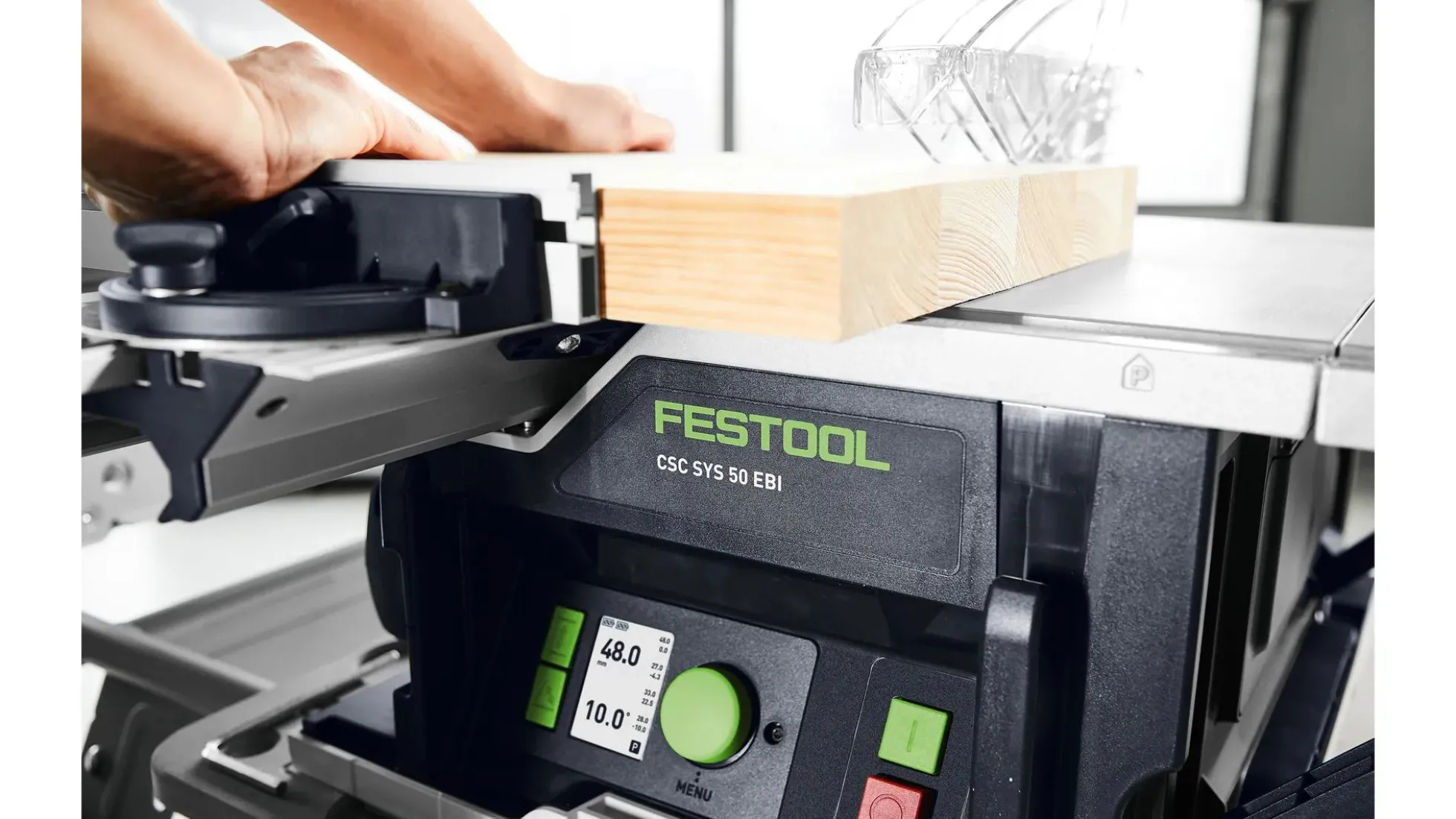 Festool Akku-Tischkreissäge CSC SYS 50 EBI-Basic
