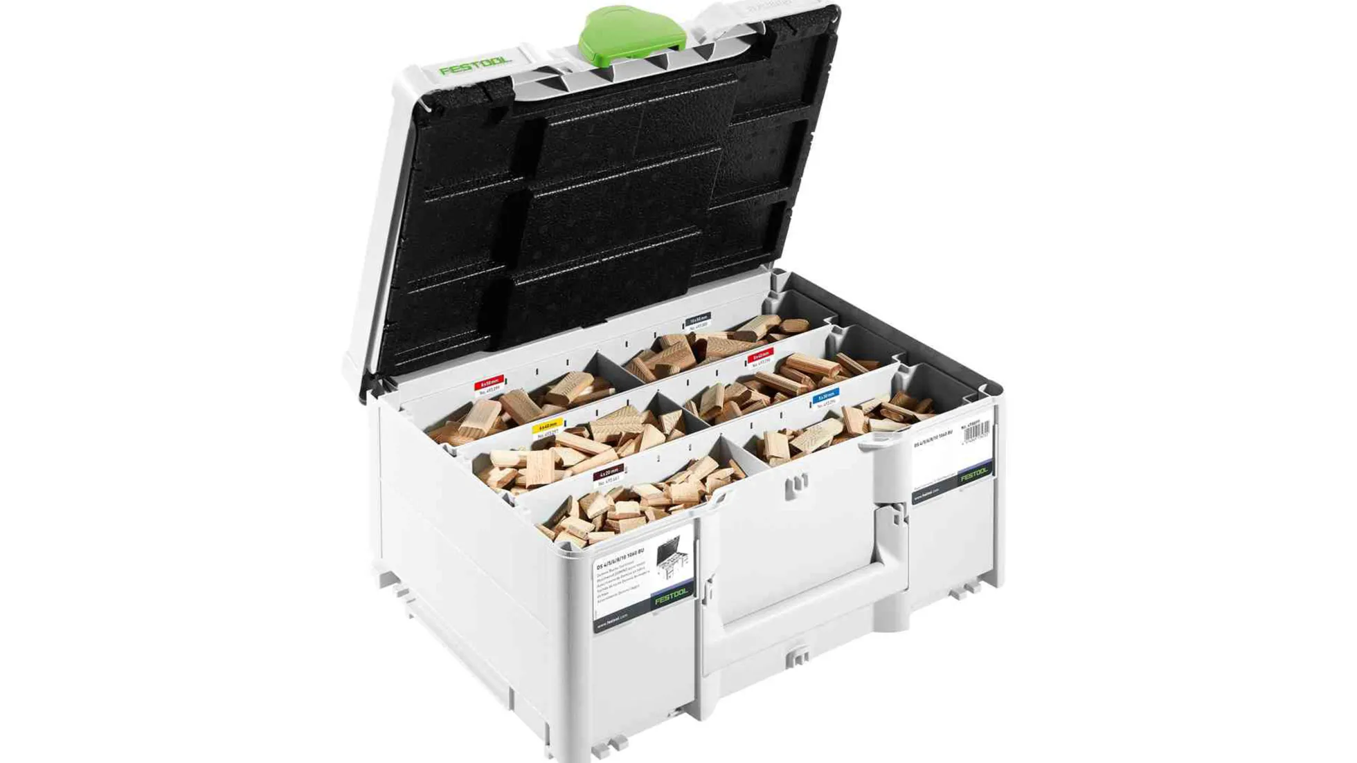 Festool DOMINO Buche Sortiment DS 4/5/6/8/10 1060 BU