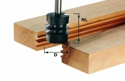 Festool Verleimfräser HW Schaft 8 mm HW S8 D34/NL32