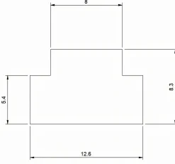 Führungsschiene für Winkelanschlag MGC-10