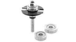 Flachdübelfräser-Set HW (HM) Z2 mit 3 Kugellager