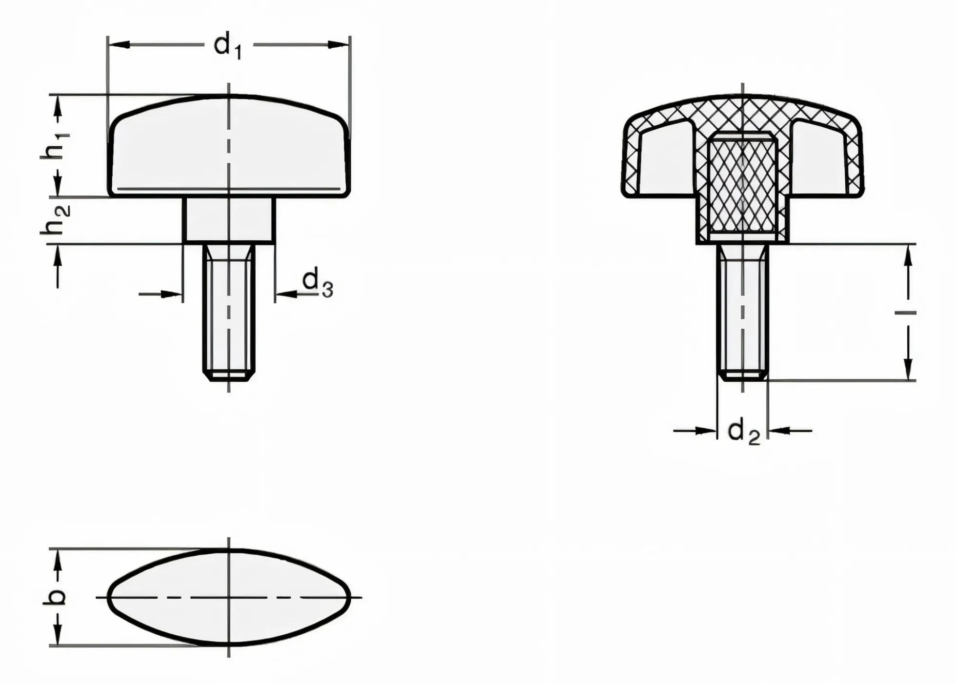 Flügelschraube M8