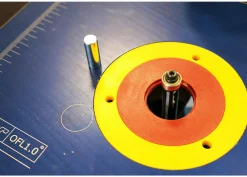 Freifräsanschlag-Pin mit 1/4-Zoll-Gewinde