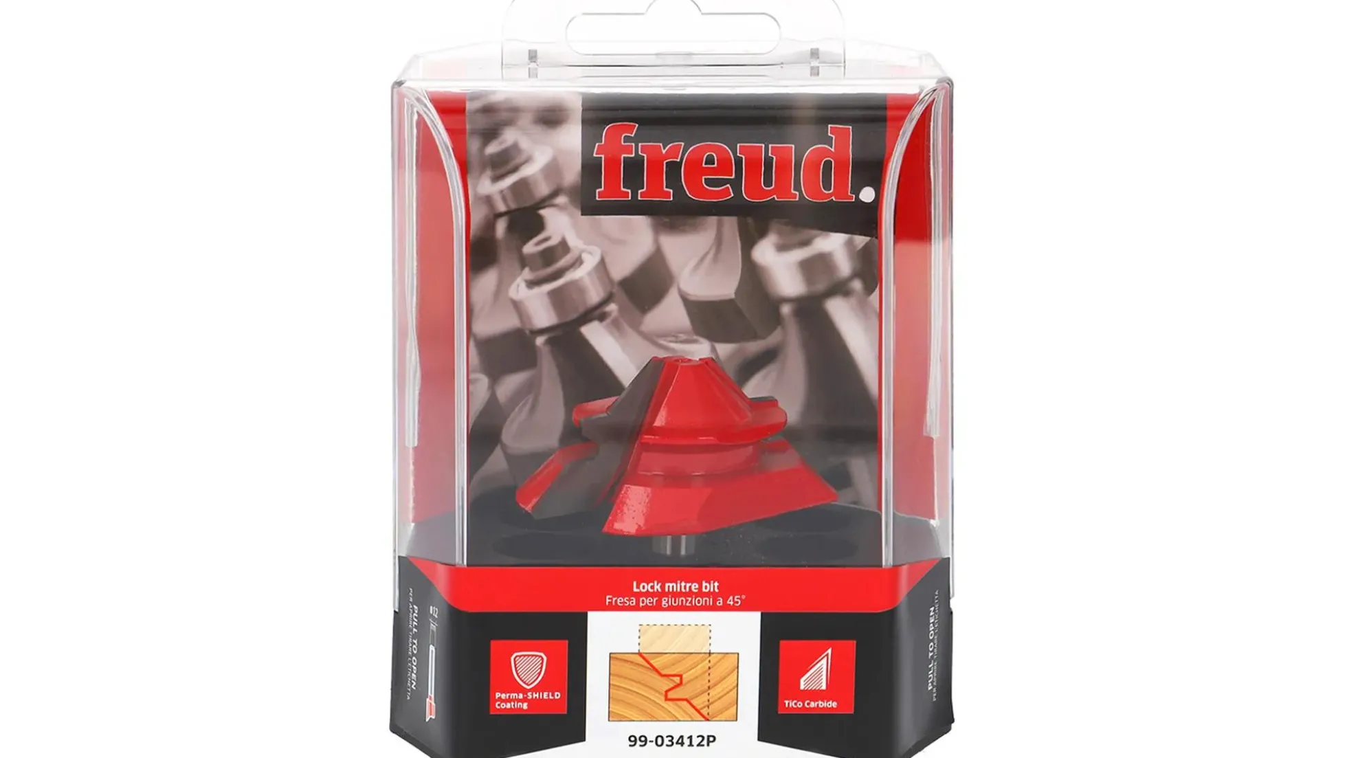 freud Gehrungs-Verleimfräser D70 S12 45°