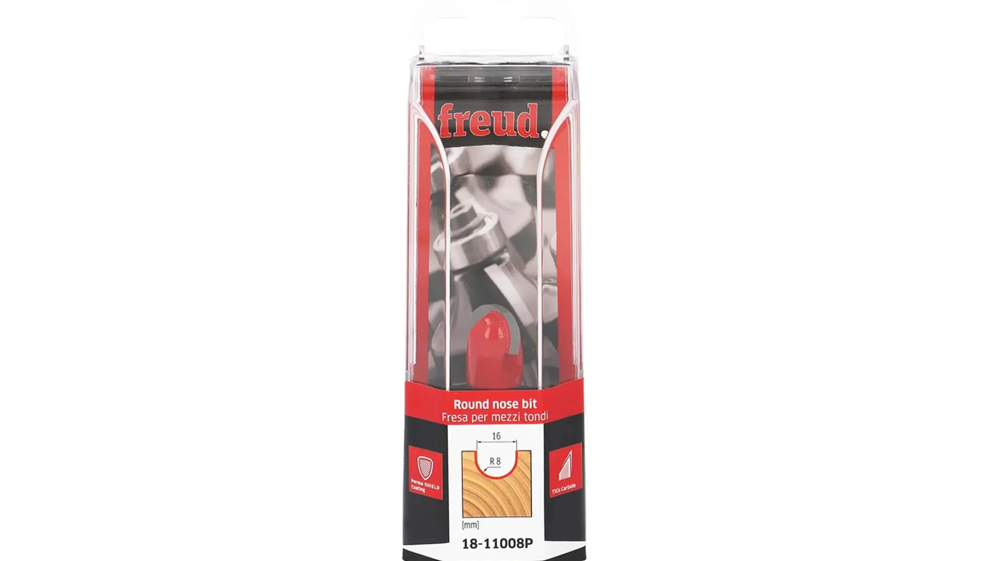freud Hohlkehlfräser HW (HM) D16 S8 Z2
