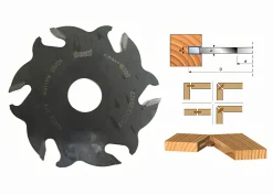 freud Nutfräser HM 100 x 4 x 22 mm, Z6