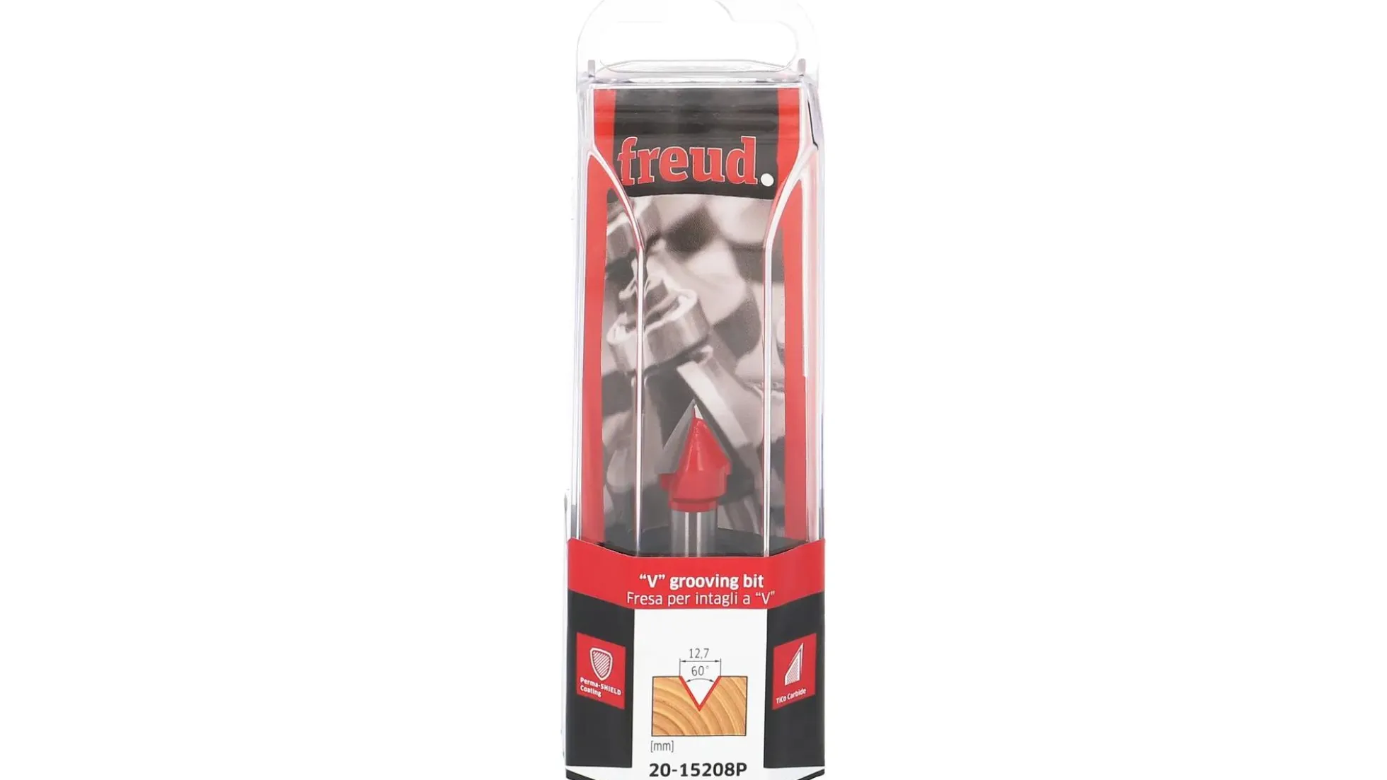 freud V-Nutfräser D12,7 S8 60°