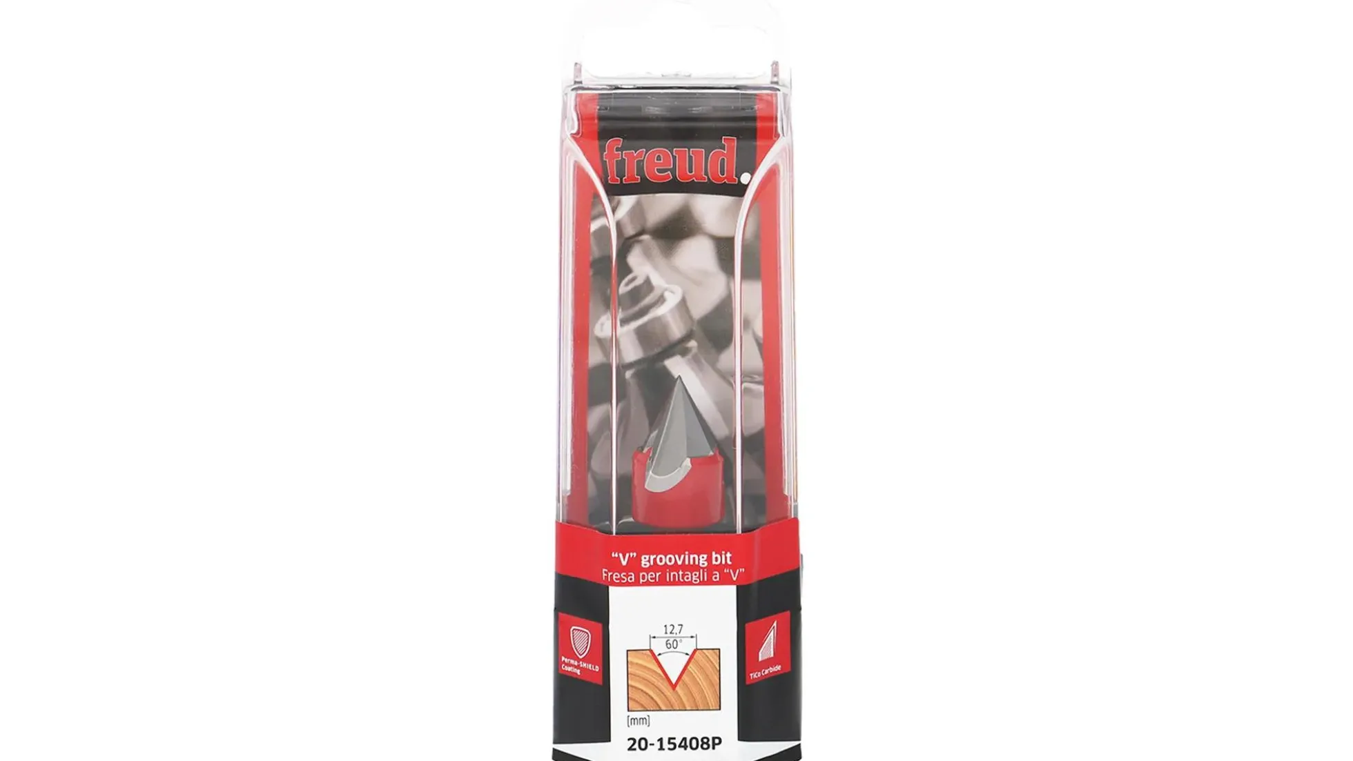 freud V-Nutfräser VHM D12,7 S8 60°