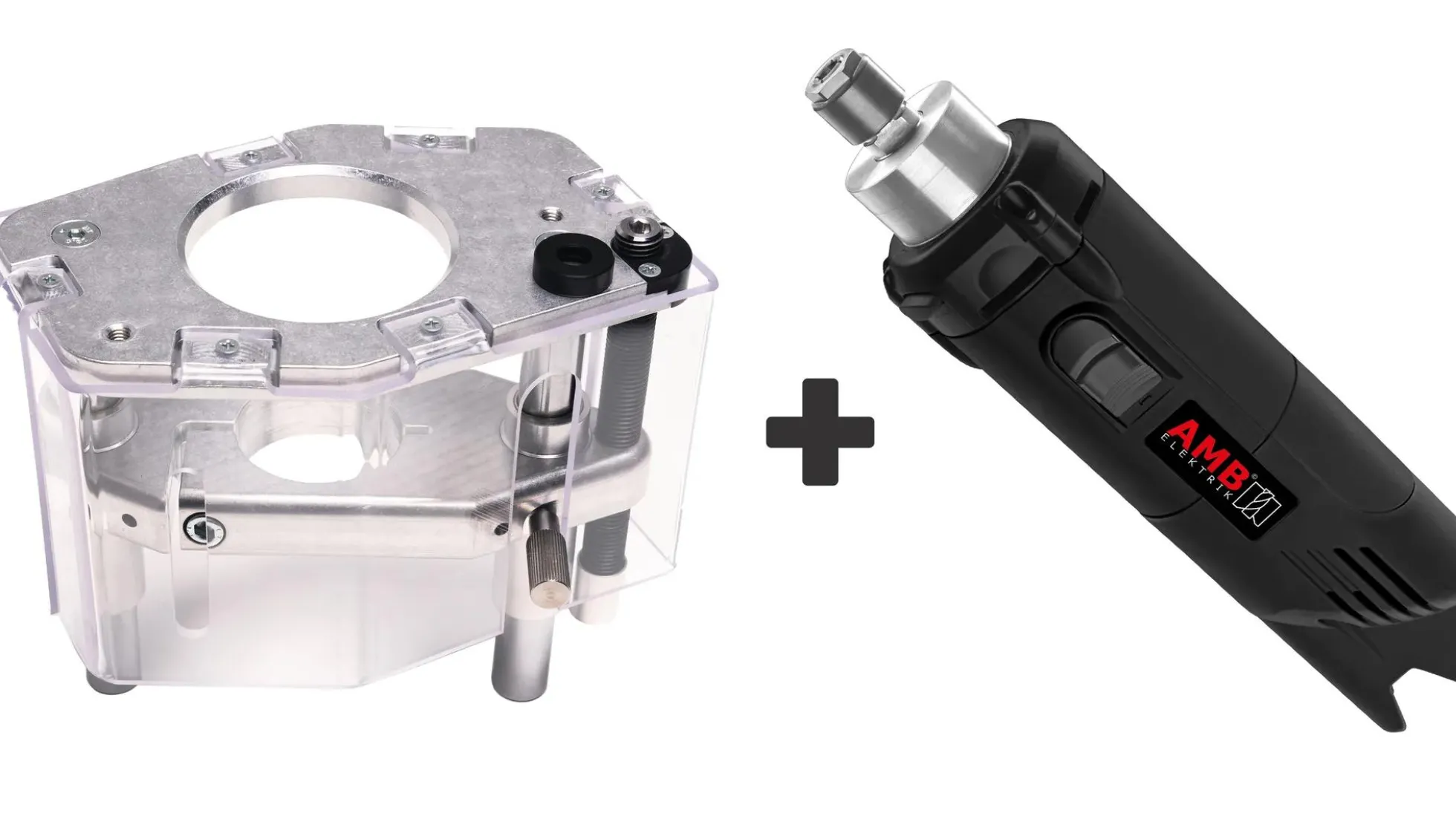 Fräslift Adapter FML-A & AMB Fräsmotor 1050 FME-1