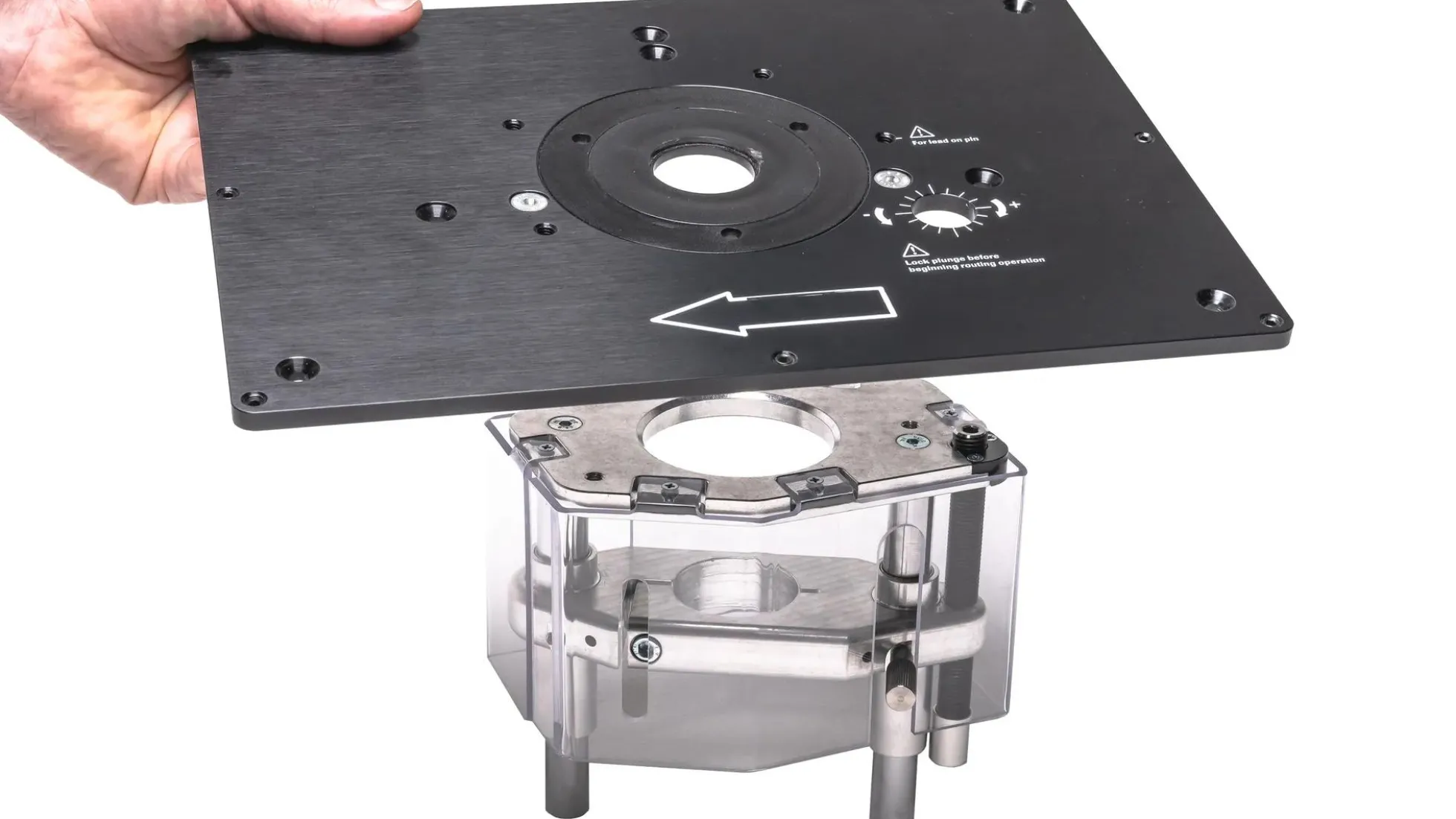 Fräslift Adapter FML-A & AMB Fräsmotor 1050 FME-1
