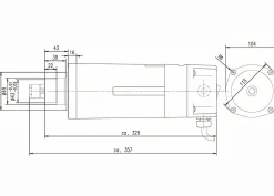 Fräsmotor Suhner UAL 23 RF