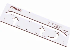 FrässchabloneFK650 für Arbeitsplatten