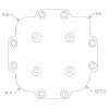 Frässchablonen Set für Außenradius