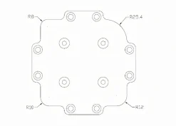 Frässchablonen Set für Außenradius