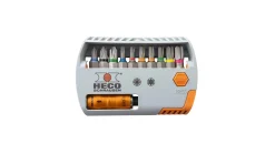 HECO-Bit-Selector, Schrauberbit-Set, HECO- und Pozi-Drive, 11-tlg.