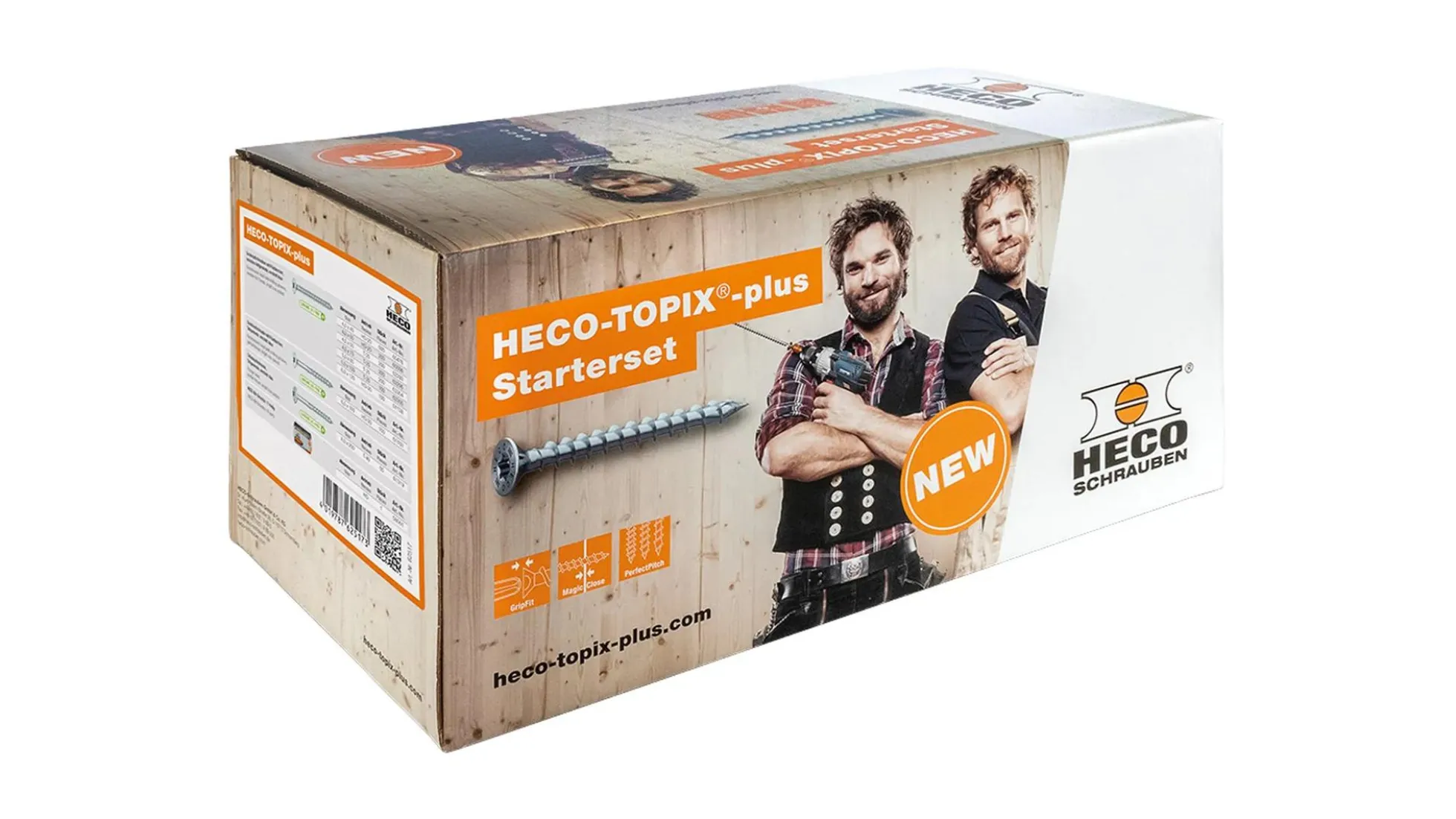 HECO-TOPIX-plus Profiset "Zimmerer"