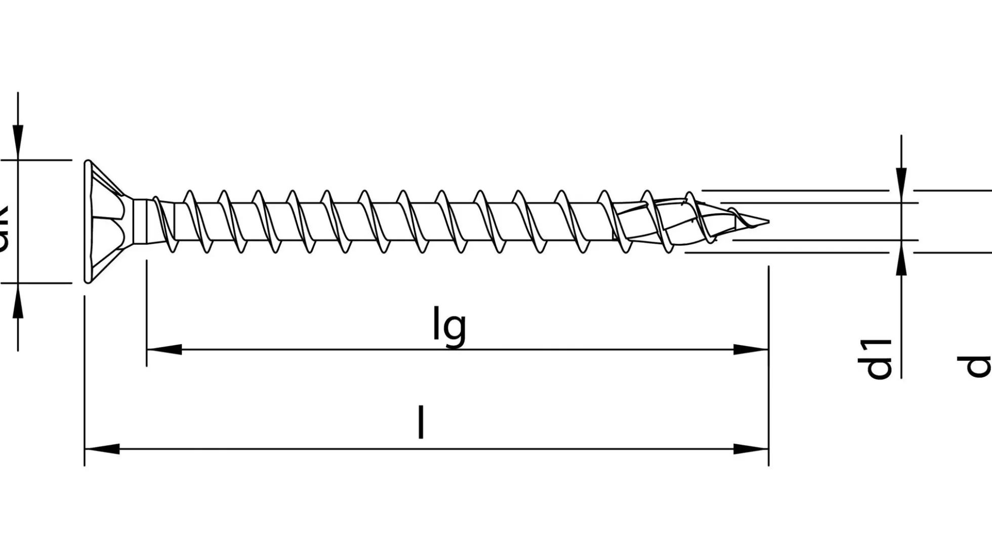 HECO-TOPIX-plus Senkkopf 4x40 + Bit HD-20
