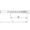 HECO-TOPIX-plus 3,5 x 50, Glasleistenschraube, T-Drive, TG, A3K, 500 Stück