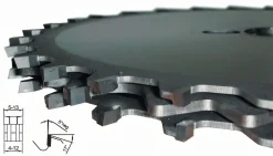 HM Dado Kreissägeblatt-Set zum Nuten D 200 mm