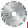 HM-Ritzkreissägeblatt 2-teilig 100 x 2,8-3,6 x 22 mm, Z 12+12