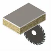 HM-Ritzkreissägeblatt 2-teilig 125 x 2,8-3,6 x 20 mm