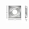 HM-Vorschneider 14 x 14 x 2