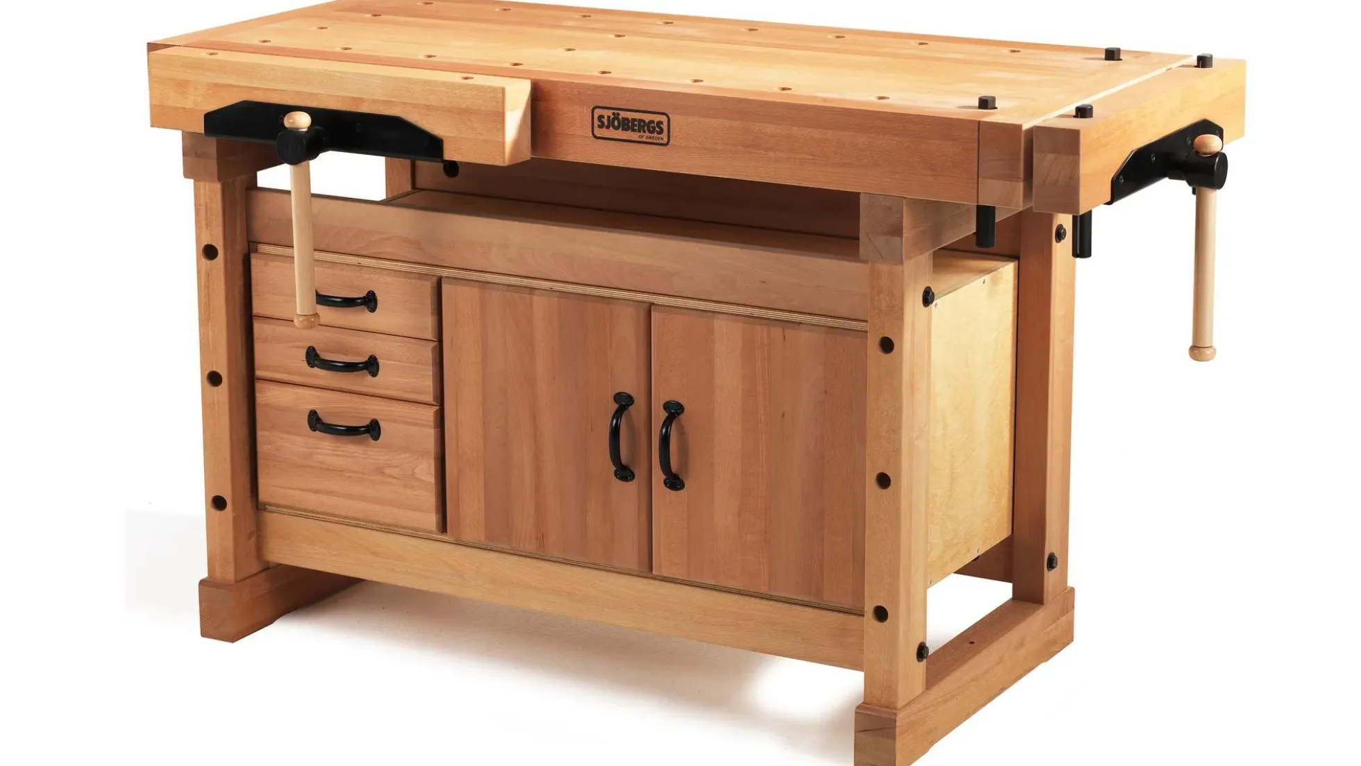 Hobelbank Sjöbergs ELITE 1500 + Unterschrank