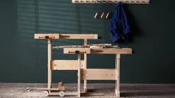 Hobelbank Sjöbergs JUNIOR/SENIOR mit Stechbeitel-Set