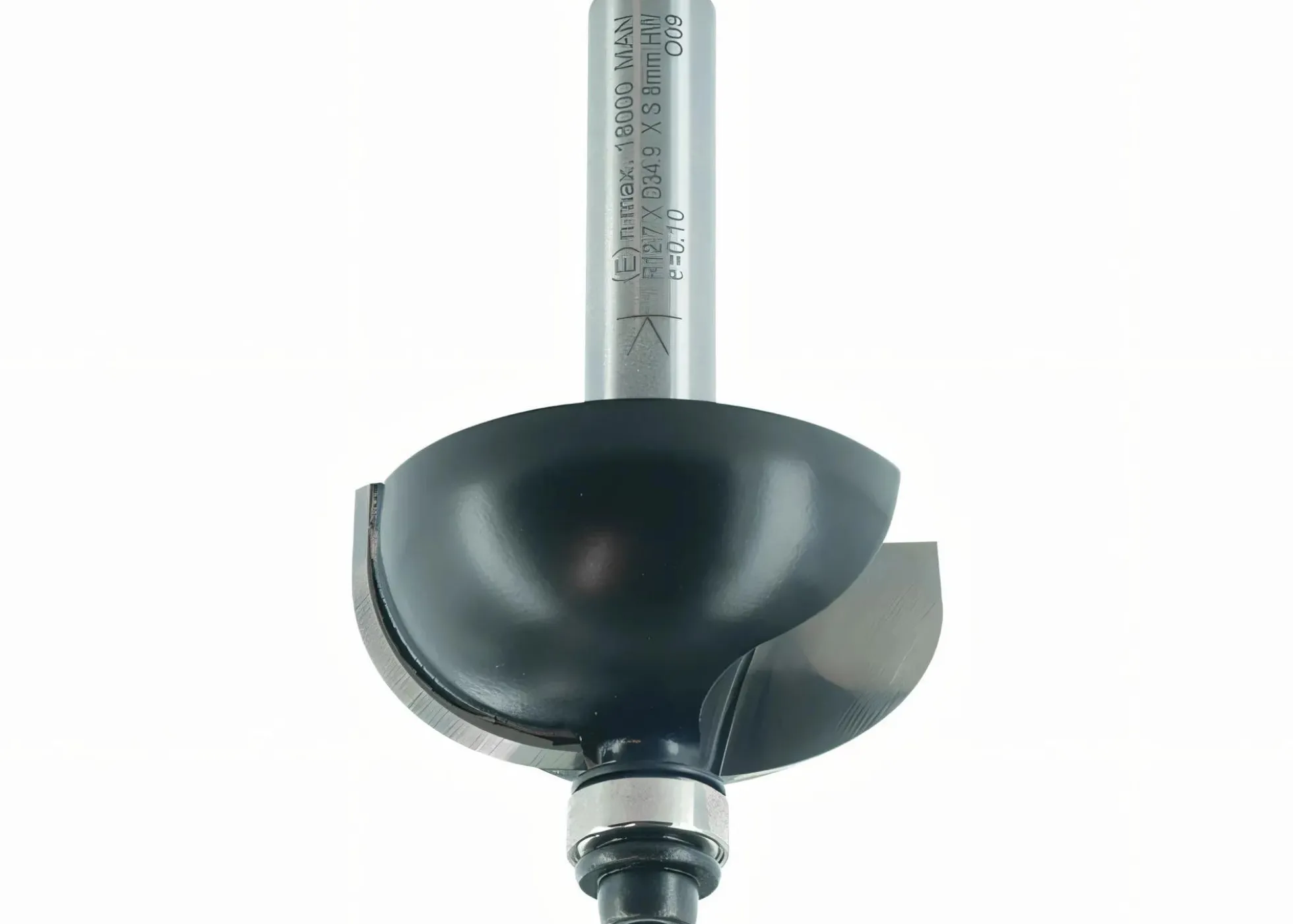 Hohlkehlfräser HM Z2 R: 12,7mm NL: 15,9mm
