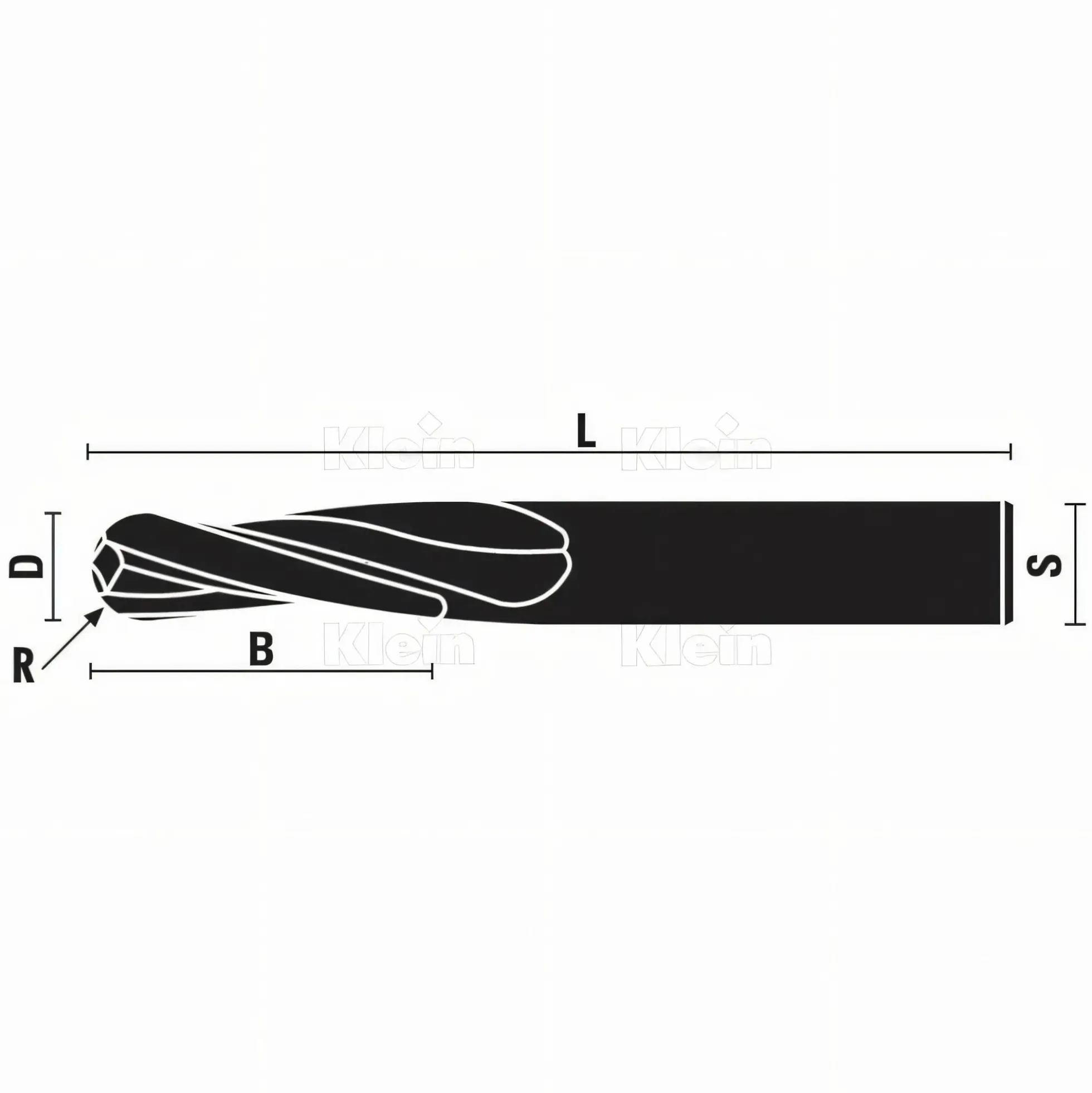 Hohlkehl-Spiralnutfräser VHM Ø 3 mm