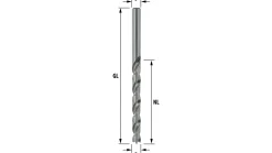 Holzspiralbohrer HSS-G Ø 4,0 mm - lang - 5 Stück