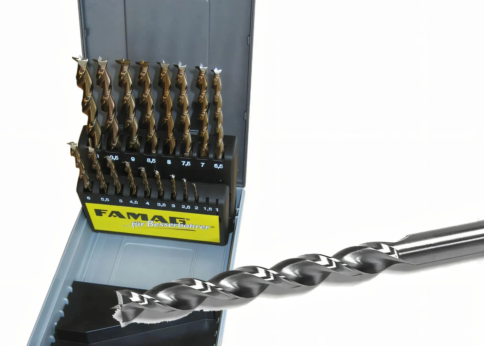 Holzspiralbohrer HSS-G Satz 19