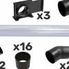 IGM Zubehörsatz PRO für Absaugung Ø 100 mm
