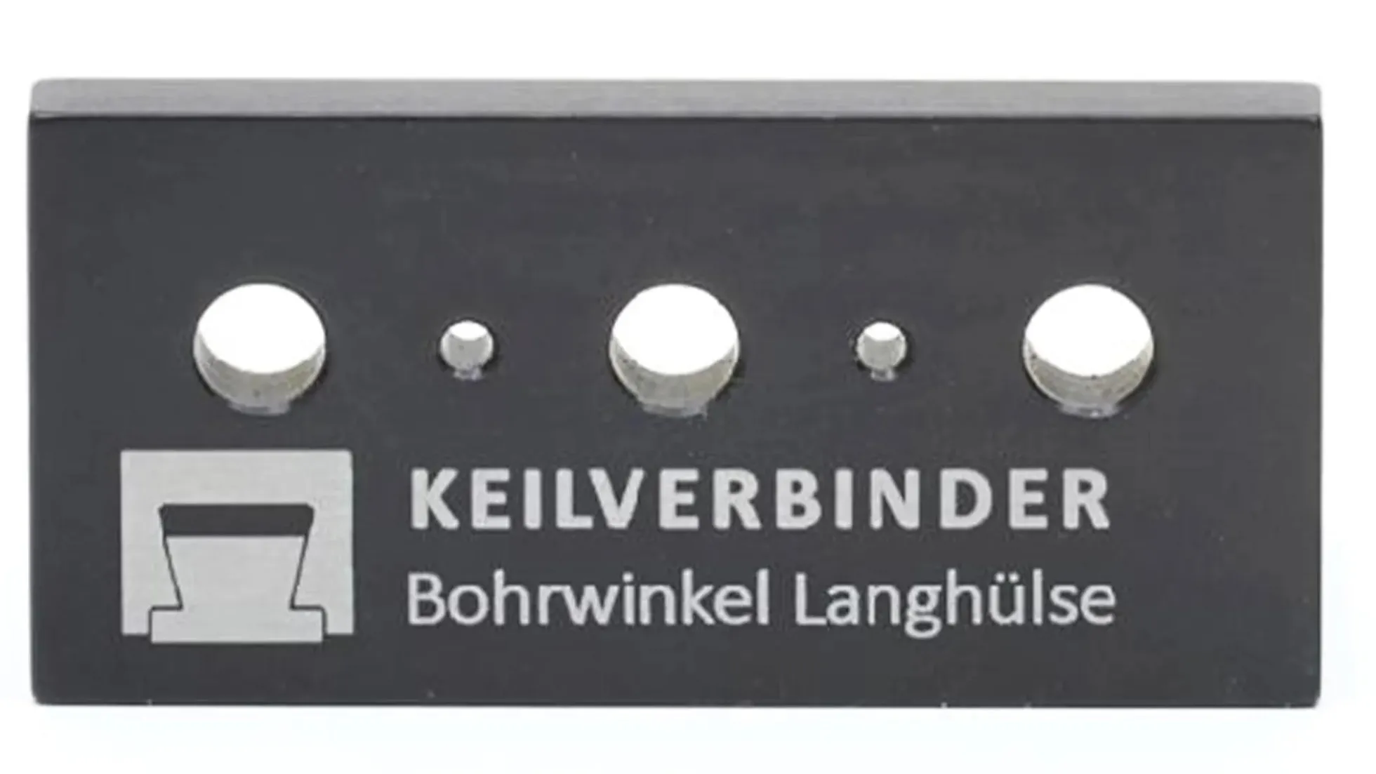 Keilverbinder Bohrschablone für Langhülsen 19