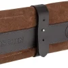 KIRSCHEN Veloursleder-Rolltasche, leer