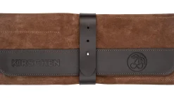 KIRSCHEN Veloursleder-Rolltasche, leer