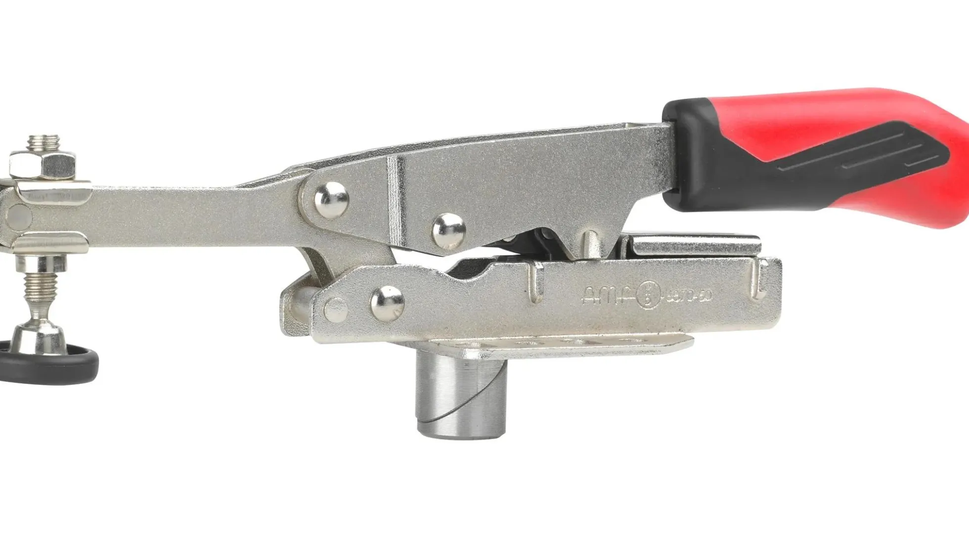 Kniehebelspanner mit Klemmbolzen