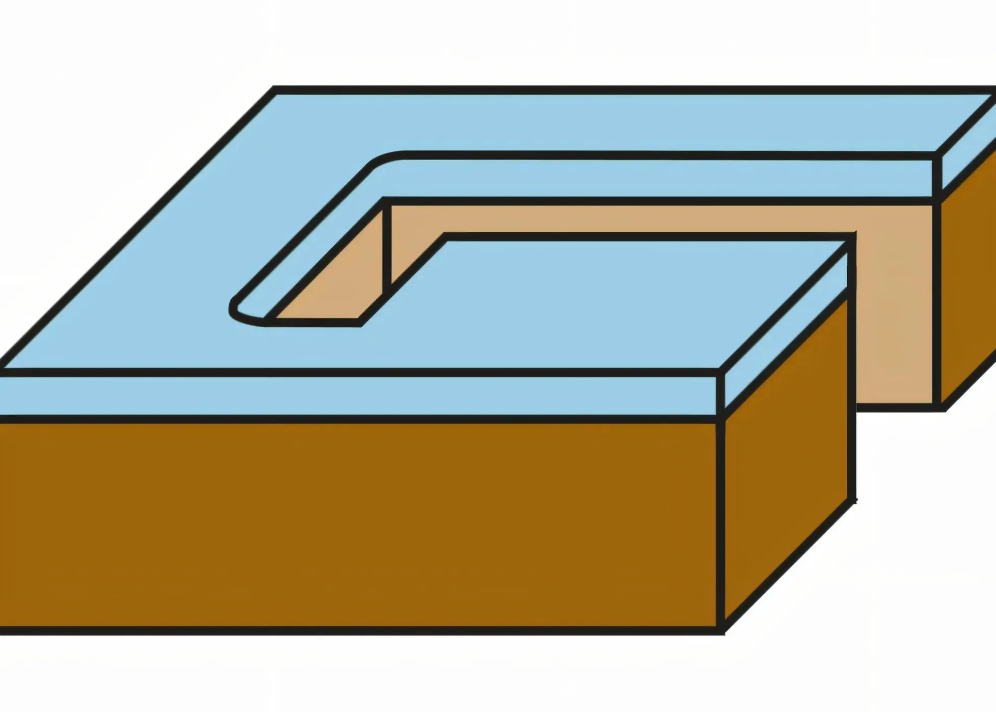 Kopierfräser mit doppeltem Kugellager D 6,4 mm
