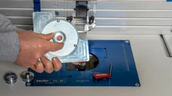 Kopierhülsen-Adapter für Fräslifte und Einlegeplatten
