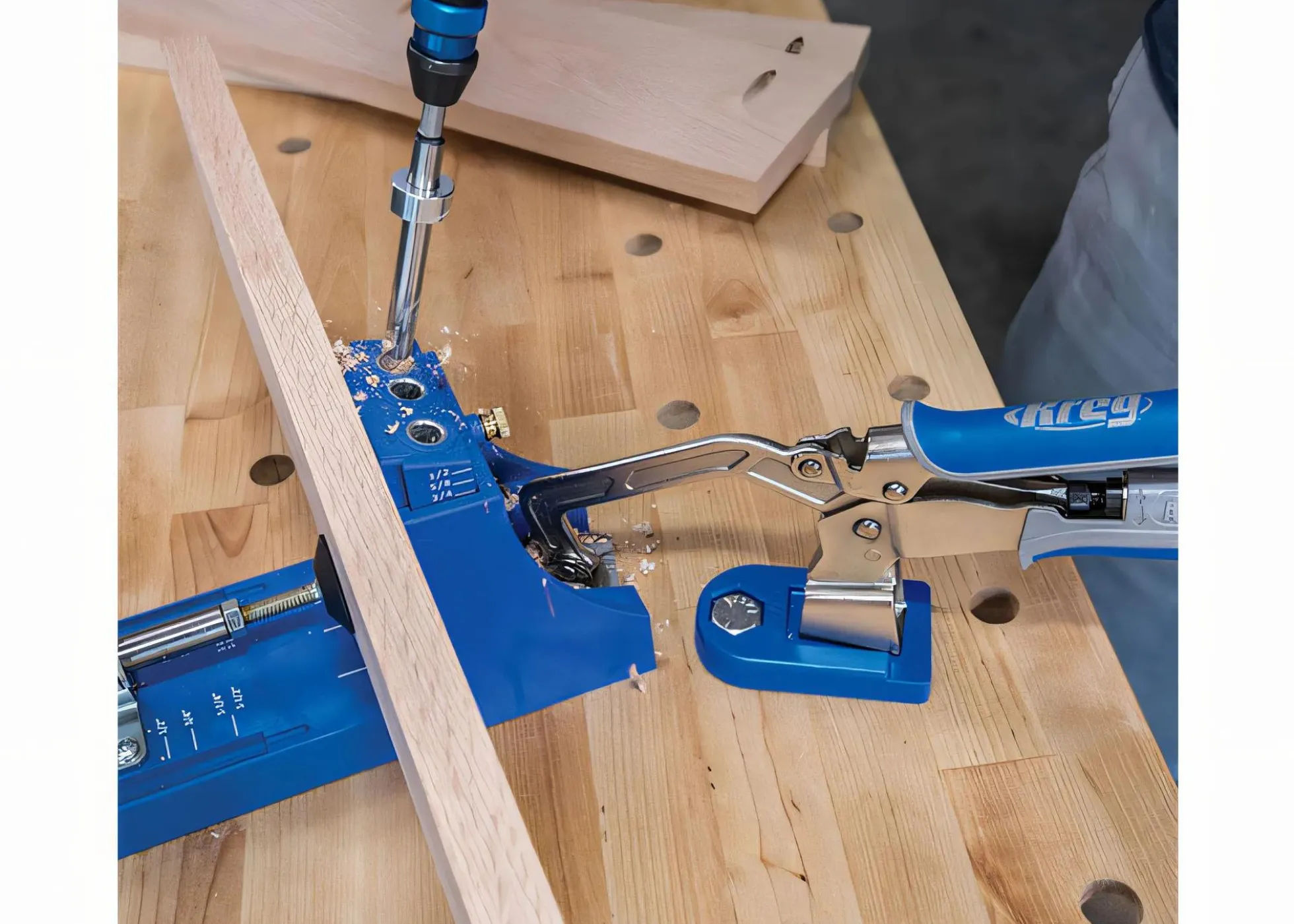 Kreg Werkstückzwinge mit 3/4"" Werkbankadapter""