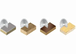 Kreissägeblatt HM extrem feine Schnitte 250 x 3,2/2,2 x 30 mm, Z=80