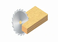Kreissägeblatt HM 250 x 3.0/2.0 x 30 mm, Z=40