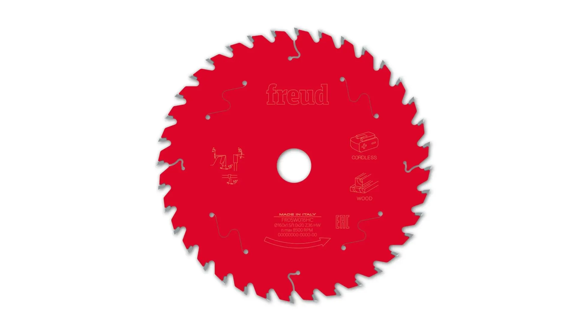 Kreissägeblatt HM 160 x 1.5/1.0 x 20 mm, Z=36